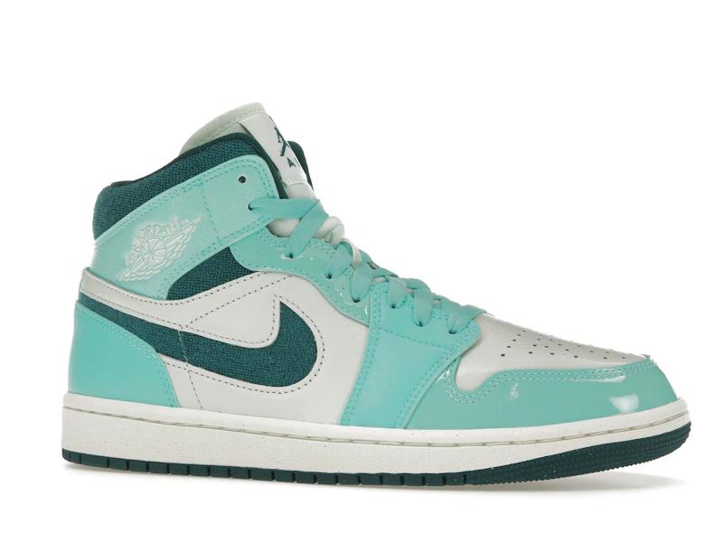 AIR JORDAN AIR JORDAN 1 MID BLEACHED TURQUOISE