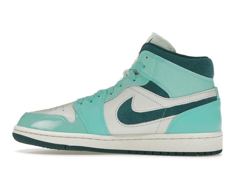 AIR JORDAN AIR JORDAN 1 MID BLEACHED TURQUOISE